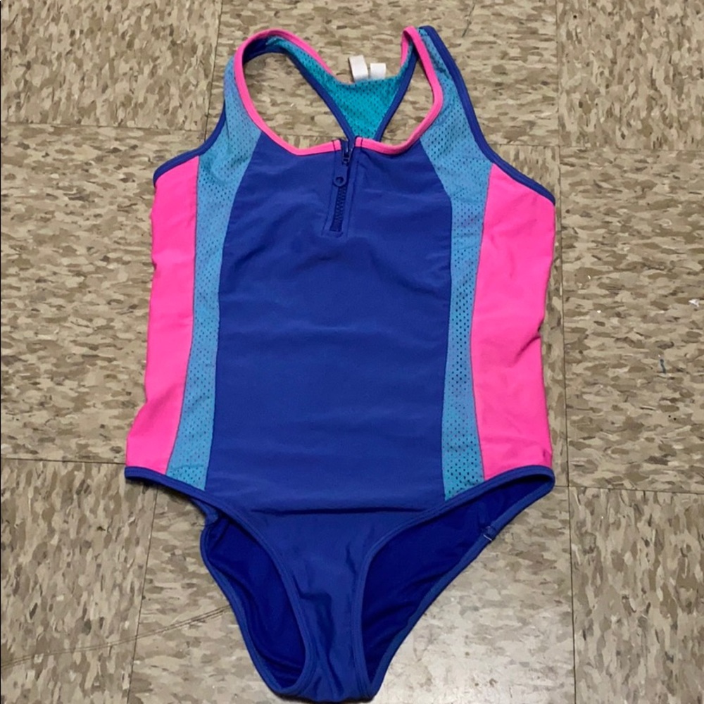 A one piece swimsuit